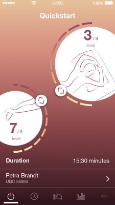 App Screen CosyNight App
