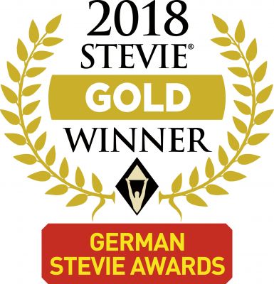 Stevie Gold Winner Logo