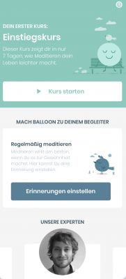 App Screen Balloon