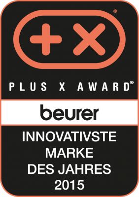 Beurer Plus X Award, Innovativste Marke des Jahres