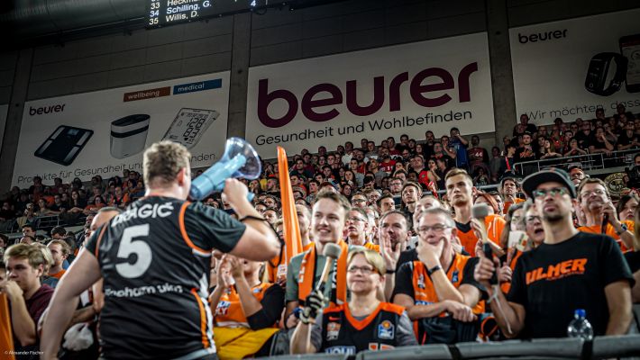 Basketball in der ratiopharm Arena Ulm