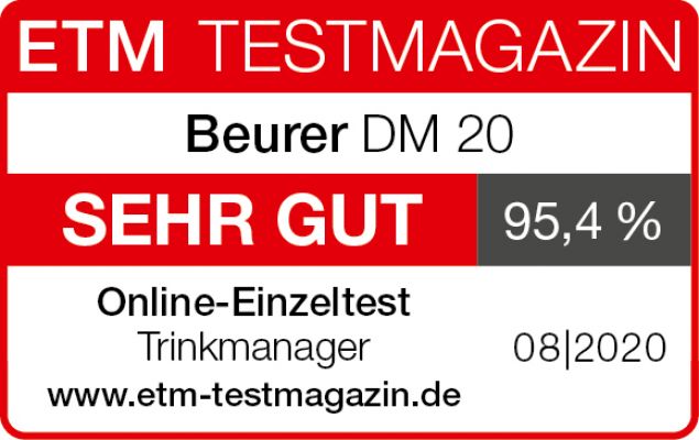 Trinkmanager DM 20 - "sehr gut"