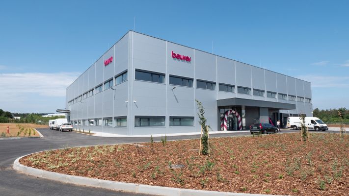 Neue Fertigungshalle Beurer Ungarn