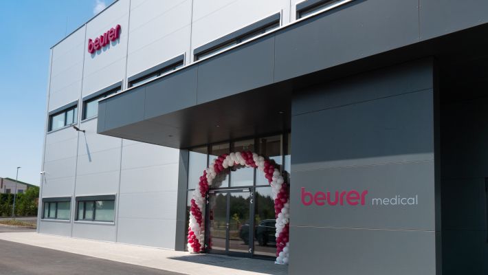 Neue Fertigungshalle Beurer Ungarn