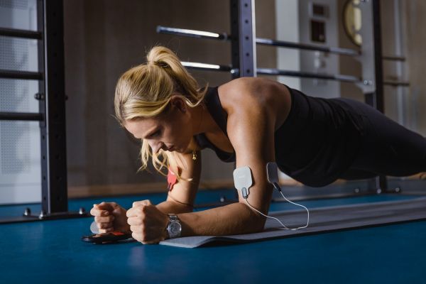 EM 59 Heat unterstützt Angelique Kerber beim Training