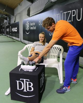 Anwendung des  FM 200 Achillomed® am DTB Standort Stuttgart