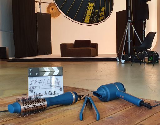 Backstage am Filmset (©Oma Inge Film)