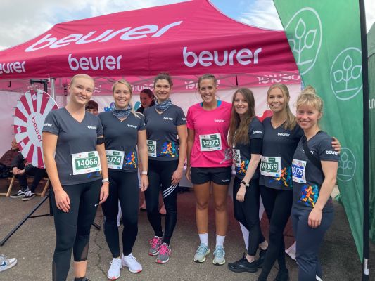 Team Beurer beim Einstein-Marathon 2022