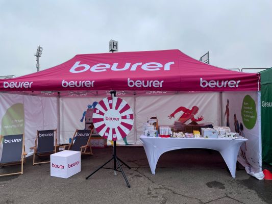 Beurer Stand im Donaustadion