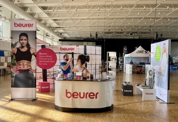 Beurer auf der Marathon-Messe