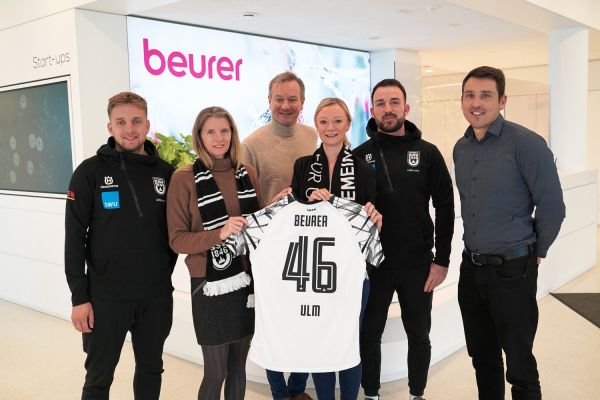 Beurer startet eine Kooperation mit dem SSV Ulm 1846 Fußball