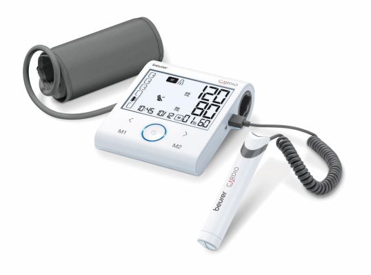 BM 96 Cardio: Oberarm-Blutdruckmessgerät mit EKG Funktion