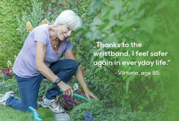 Experiences with the emergency wristband