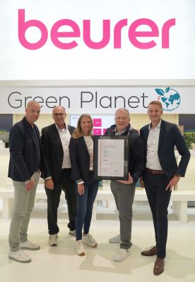Beurer ist zum 9. Mal in Folge "markt intern" Leistungsspiegelsieger