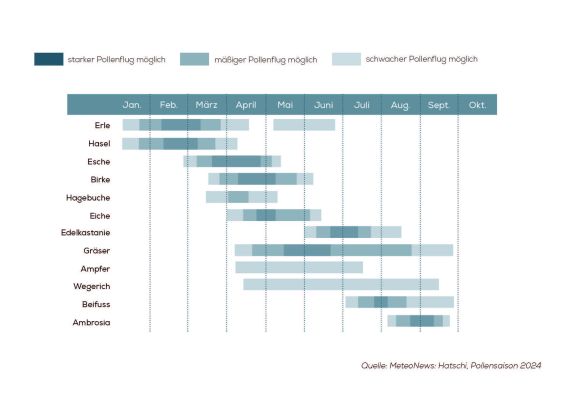 Pollenflugkalender