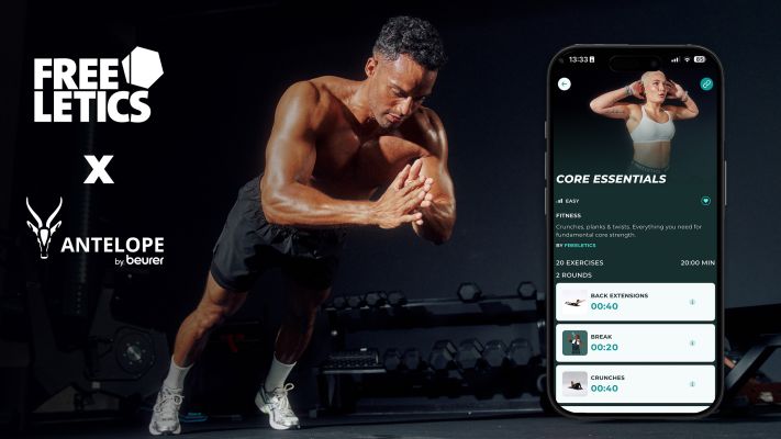 Freeletics Antelope Go App Header