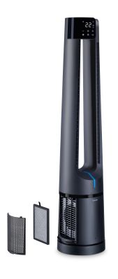 Produktabbildung des LV 500 PureFlow. Darauf ist auch das Filtersystem zu sehen.