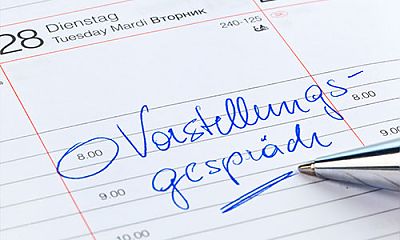 Termin für erstes Vorstellungsgespräch bei Beurer