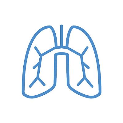 Lungen Piktogramm