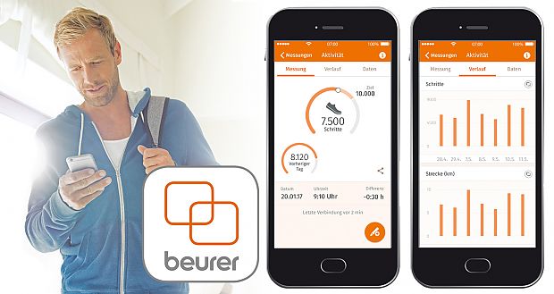 Die Beurer myIPL App