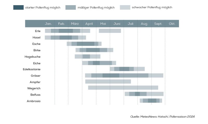 Pollenflugkalender