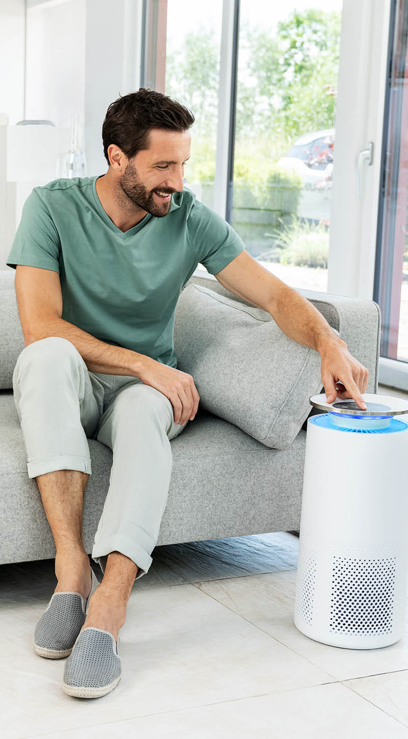 Beurer Luftreiniger LR400 Anwendung