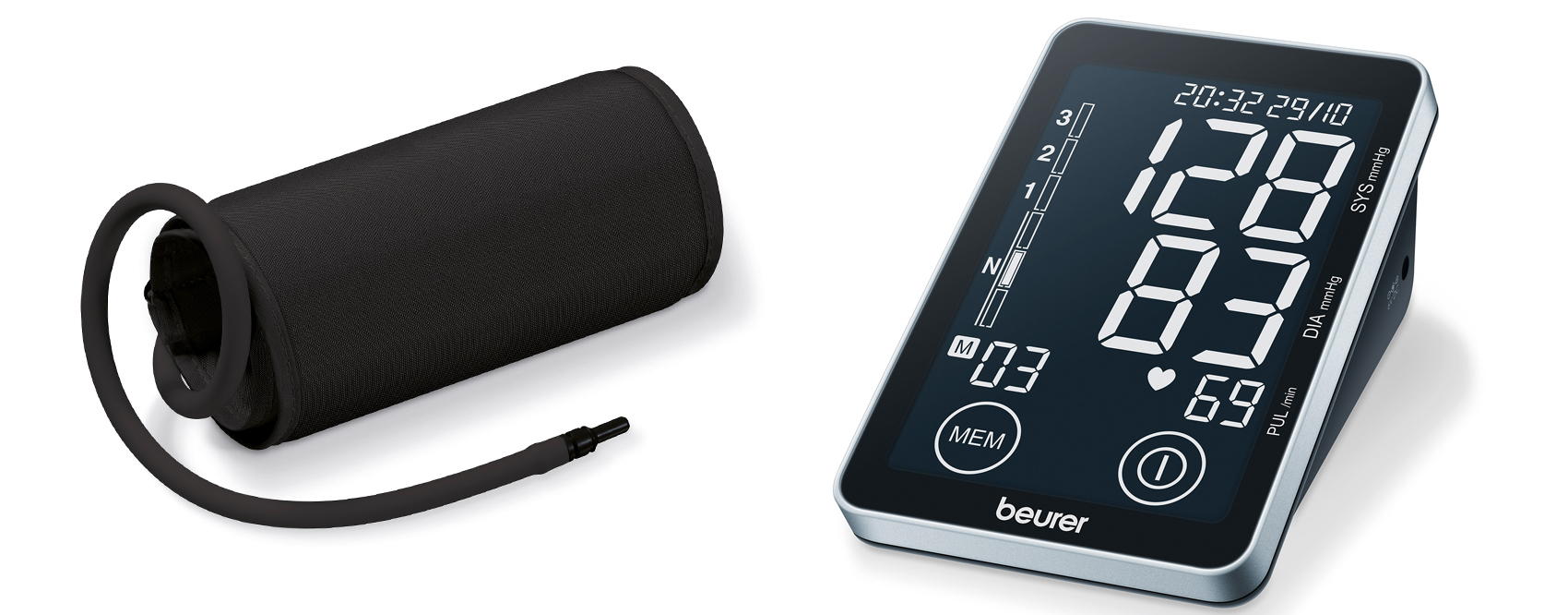 Blutdruckmessgerät BM 58 mit Manschette