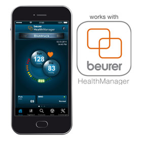 Healthmanager App mit Screen