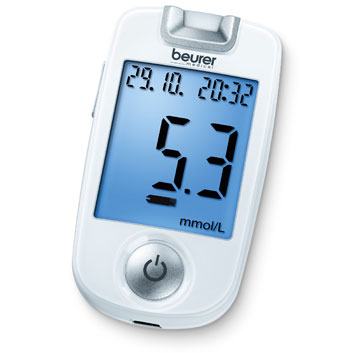 Der zuverlässige Partner für Ihre Blutzuckermessung, erhältlich in mmol/L oder mg/dL