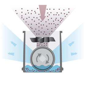LW 220 Luftwäscher Querschnitt