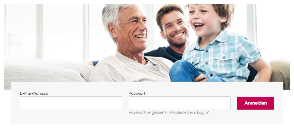 Login Kundenkonto